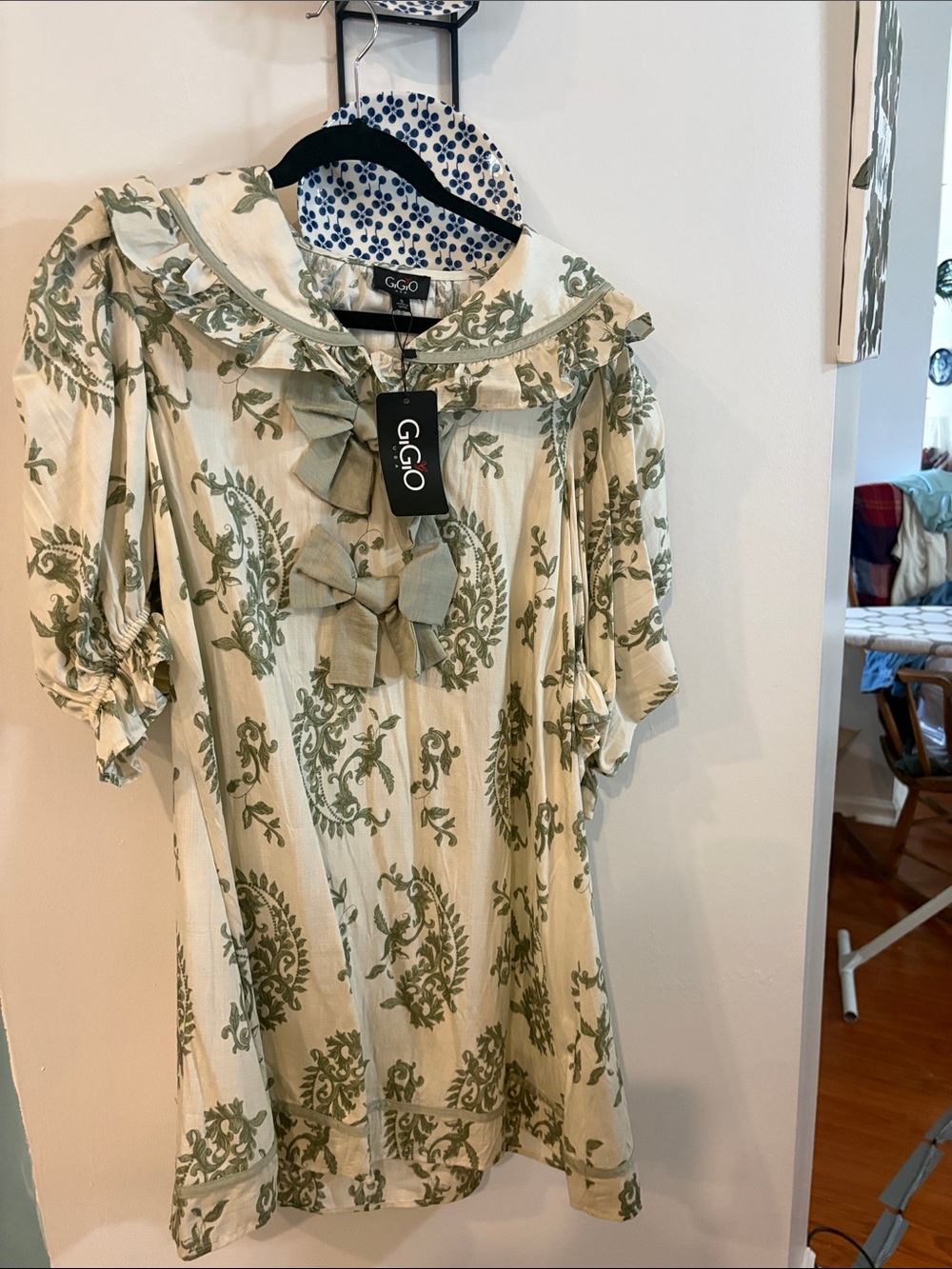 NWT GIGIO PETER PAN COLLAR DRESS